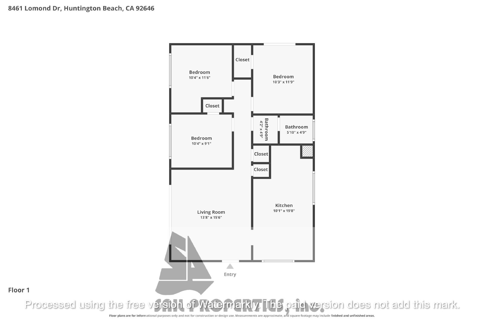 Charming 3-bedroom, 1-bath home in the heart of Huntington Beach property image