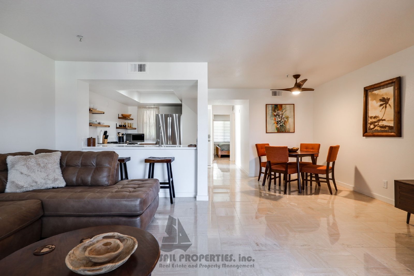 1200 PCH #327 is a third-floor, one-bedroom, one-bath condo in the gated Pierhouse community of Huntington Beach property image