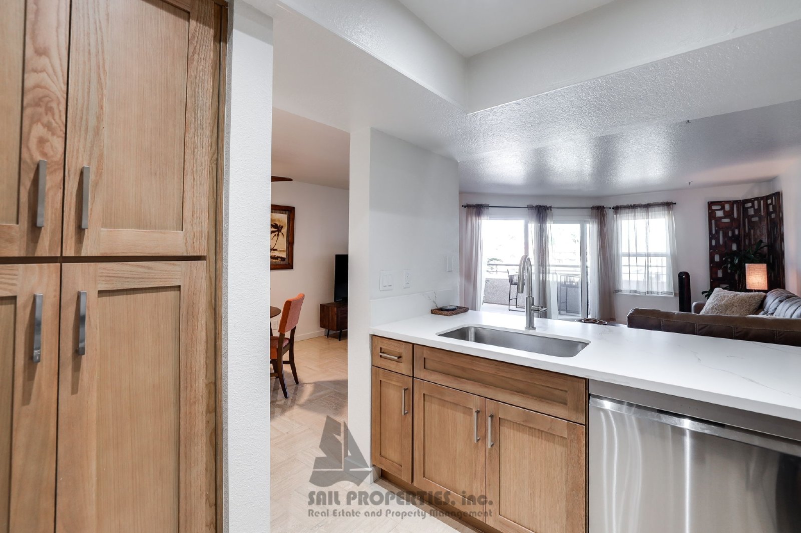 1200 PCH #327 is a third-floor, one-bedroom, one-bath condo in the gated Pierhouse community of Huntington Beach property image