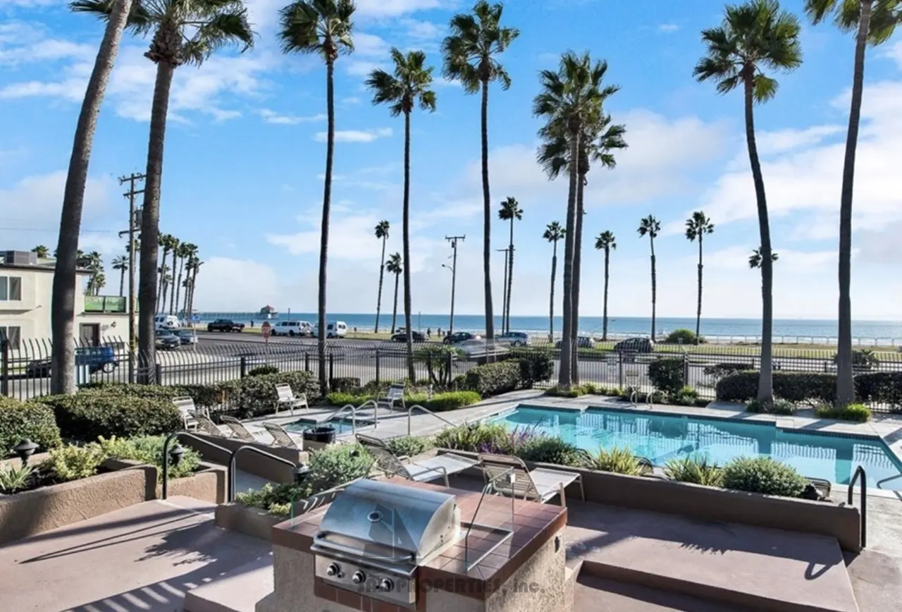 Beachside living starts here at 1200 PCH #327, a third-floor, one-bedroom, one-bath condo in the gated Pierhouse community of Huntington Beach, just steps from the ocean property image