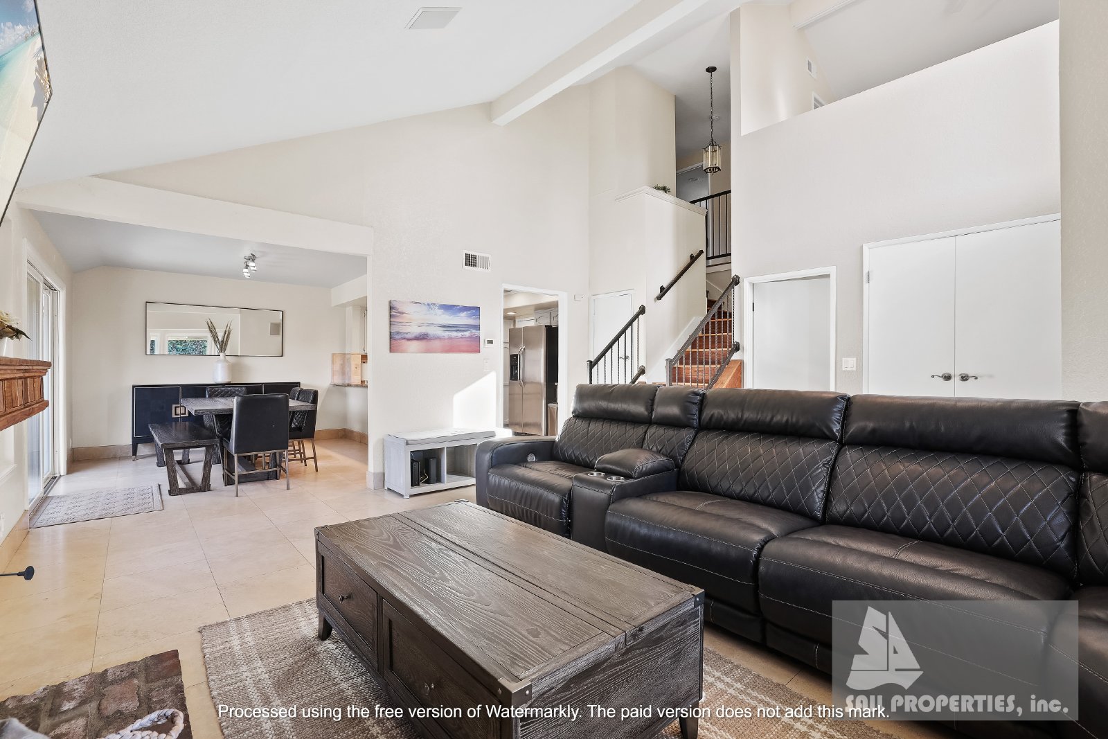 Beach townhome Vacation Rental with two car garage! property image