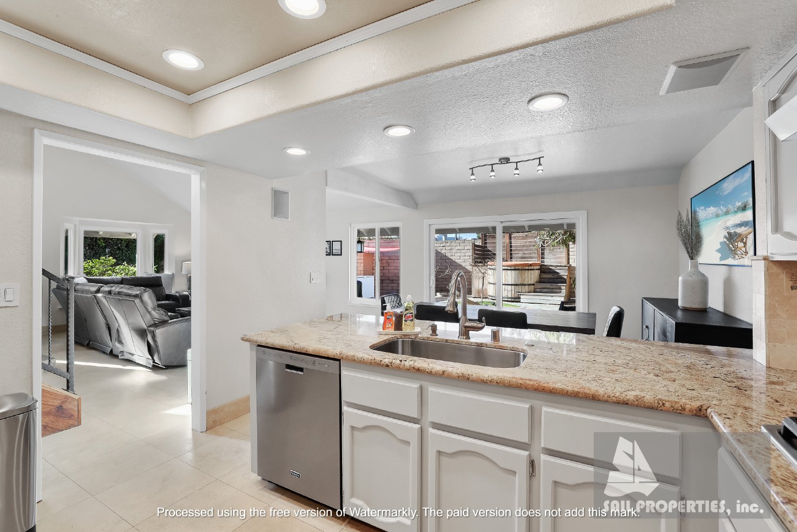 Beach townhome Vacation Rental with two car garage! property image